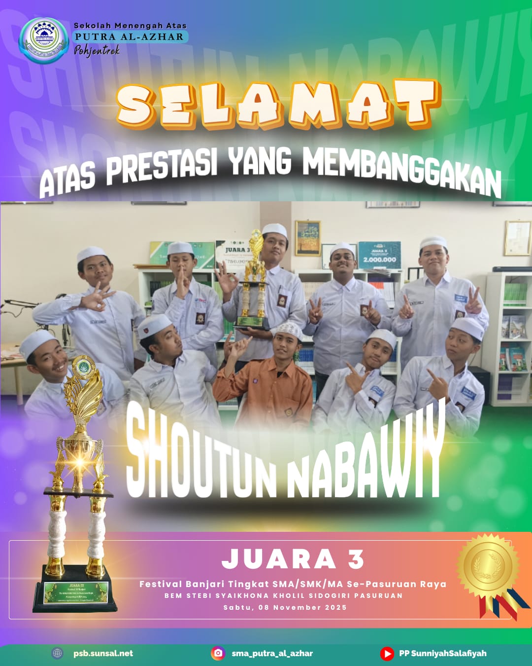 JUARA 3 FESBAN